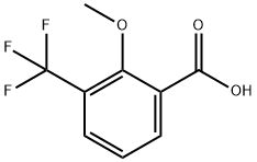 2-METHOXY-3-(TRIFLUOROMETHYL)BENZOIC ACID Structure