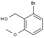 (2-broMo-6-Methoxyphenyl)Methanol Structure