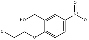 (2-(2-chloroethoxy)-5-nitrophenyl)Methanol Structure