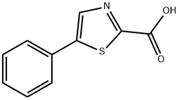 5-phenylthiazole-2-carboxylic acid Structure
