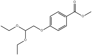 4-(2,2-DIETHOXY-ETHOXY)-BENZOIC ACID METHYL ESTER Structure