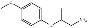 2-(4-METHOXYPHENOXY)PROPYLAMINE Structure