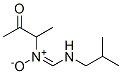 N-2-methylpropyl-N-1-methylacetonylnitrosamine Structure