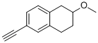 6-ETHYNYL-2-METHOXY-1,2,3,4-TETRAHYDRONAPHTHALENE Structure
