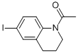 1-(6-IODO-3,4-DIHYDROQUINOLIN-1(2H)-YL)ETHANONE Structure
