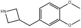 3-[(3,4-디메톡시페닐)메틸]아제티딘 구조식 이미지