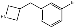 3-[(3-브로모페닐)메틸]아제티딘 구조식 이미지