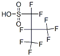 1,1,2,3,3,3-hexafluoro-2-(trifluoromethyl)propanesulphonic acid Structure