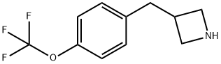 3-[[(4-트리플루오로메톡시)페닐]메틸]아제티딘 구조식 이미지