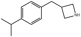 3-[(4-Isopropylphenyl)Methyl]azetidine Structure