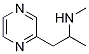 N-methyl-1-pyrazin-2-ylpropan-2-amine(SALTDATA: FREE) Structure