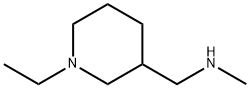 1-(1-ETHYLPIPERIDIN-3-YL)-N-METHYLMETHANAMINE Structure