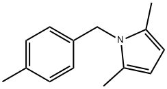 2,5-dimethyl-1-[(4-methylphenyl)methyl]-1H-pyrrole Structure