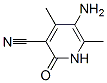 3-Pyridinecarbonitrile,  5-amino-1,2-dihydro-4,6-dimethyl-2-oxo- 구조식 이미지