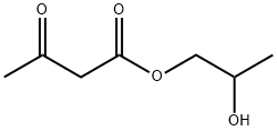 2-hydroxypropyl acetoacetate Structure