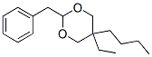 2-benzyl-5-butyl-5-ethyl-1,3-dioxane Structure
