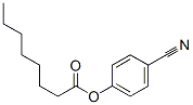 4-cyanophenyl octanoate Structure
