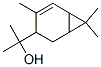 alpha,alpha,4,7,7-pentamethylbicyclo[4.1.0]hept-4-ene-3-methanol Structure