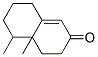 4,4a,5,6,7,8-hexahydro-4a,5-dimethylnaphthalen-2(3H)-one Structure