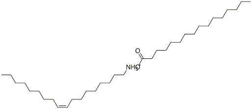 (Z)-octadec-9-enylammonium palmitate 구조식 이미지