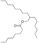 2-hexyldecyl octanoate Structure