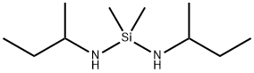 DIMETHYLBIS(S-BUTYLAMINO)SILANE Structure