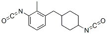 3-[(4-isocyanatocyclohexyl)methyl]-o-tolyl isocyanate Structure