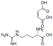 L-arginine maleate Structure