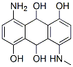 4-amino-9,10-dihydro-8-(methylamino)anthracene-1,5,9,10-tetrol Structure