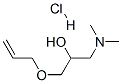 1-(알릴옥시)-3-(디메틸아미노)프로판-2-올염산염 구조식 이미지