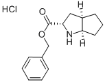 (S,S)-2-아자비시클로[3,3,0]-옥탄-3-카르복실산벤질에스테르염산염 구조식 이미지