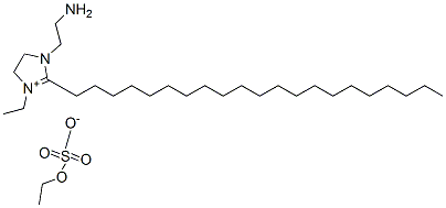 1-(2-aminoethyl)-3-ethyl-2-henicosyl-4,5-dihydro-1H-imidazolium ethyl sulphate Structure