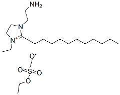 1-(2-aminoethyl)-3-ethyl-4,5-dihydro-2-undecyl-1H-imidazolium ethyl sulphate Structure