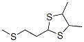 4,5-Dimethyl-2-(2-(methylthio)ethyl)-1,3-dithiolane Structure