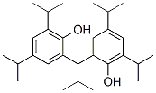 2,2'-(2-methylpropylidene)bis[4,6-diisopropylphenol] 구조식 이미지