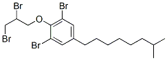 1,3-dibromo-2-(2,3-dibromopropoxy)-5-isononylbenzene Structure