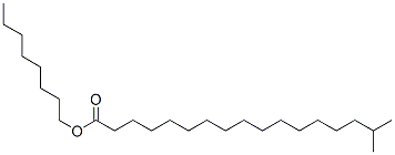 octyl isooctadecanoate Structure