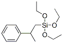 triethoxy(2-phenylpropyl)silane Structure