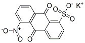 potassium 9,10-dihydro-9,10-dioxo-5-nitroanthracene-1-sulphonate Structure