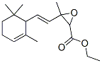 ethyl 3-methyl-3-[2-(2,6,6-trimethylcyclohex-2-en-1-yl)vinyl]oxirane-2-carboxylate Structure