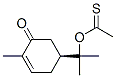 S-[1-methyl-1-(4-methyl-5-oxo-3-cyclohexen-1-yl)ethyl] ethanethioate 구조식 이미지