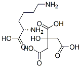 L-lysine citrate Structure