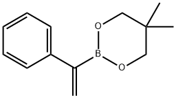 1-페닐비닐붕소산,네오펜틸글리콜에스테르 구조식 이미지