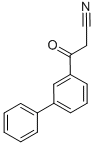 [1,1'-BIPHENYL]-3-PROPANENITRILE, B-OXO- Structure