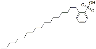 octadecylbenzenesulphonic acid Structure