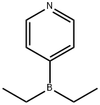 Pyridine, 4-(diethylboryl)- Structure