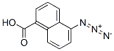 5-azidonaphthoic acid Structure