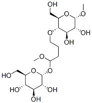 메틸4-O-(4알파-글루코피라노실옥시-4-메톡시부틸)-알파-글루코피라노사이드 구조식 이미지