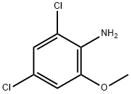 2,4-dichloro-6-methoxyaniline  Structure