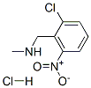 2-chloro-N-methyl-6-nitrobenzylamine monohydrochloride Structure